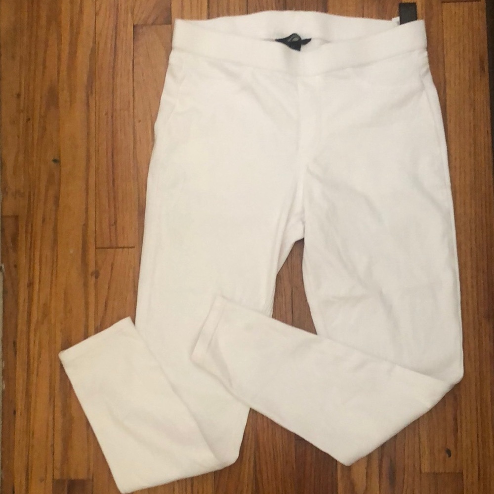 Simply Vera women’sFashion Denime white leggings